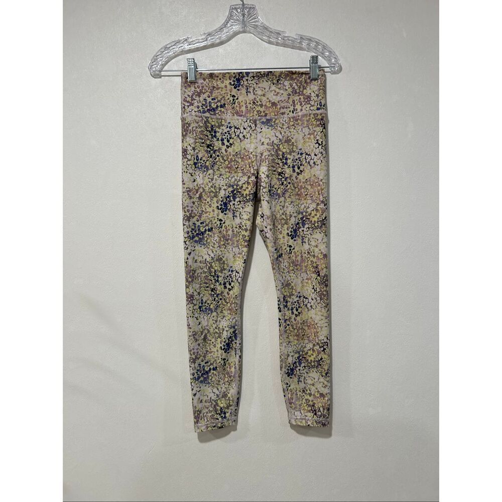 Athleta Elation Train 7/8 Leggings Women’s Small Floral Print